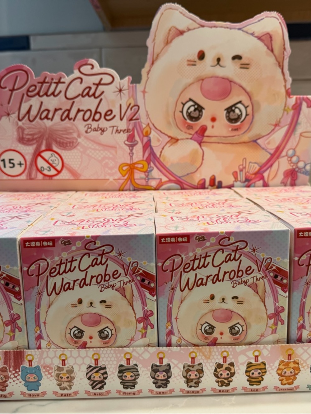 AUTHENTIC Baby Three- Petit Cat Wardrobe V2